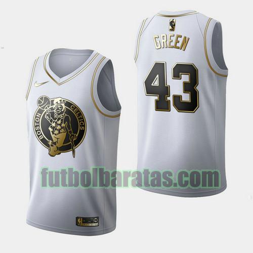 camiseta city edition 19 20 javonte green 43 boston celtics blanco hombre