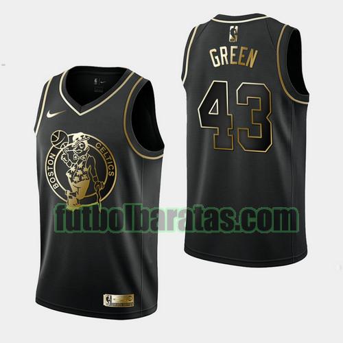 camiseta city edition 19 20 javonte green 43 boston celtics negro hombre