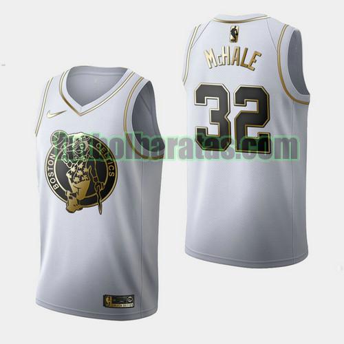 camiseta city edition 19 20 kevin mchale 32 boston celtics blanco hombre