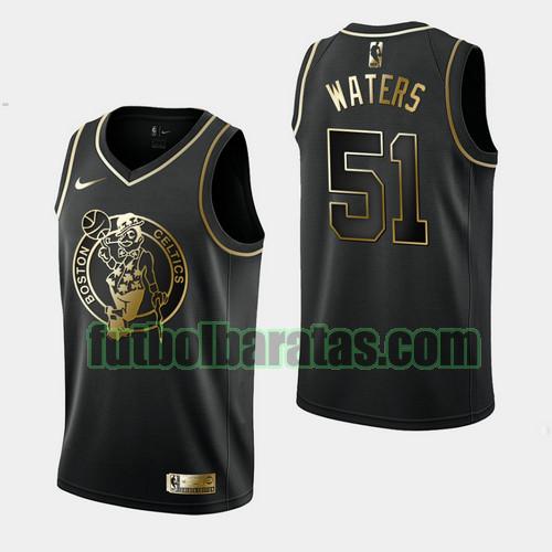 camiseta city edition 19 20 tremont waters 51 boston celtics negro hombre