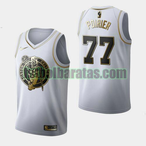 camiseta city edition 19 20 vincent poirier 77 boston celtics blanco hombre