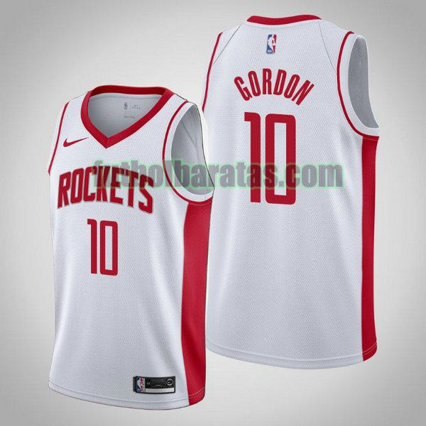 camiseta city edition 2020 aaron gordon 10 houston rockets blanco hombro