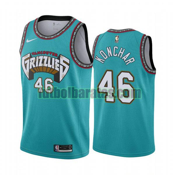 camiseta city edition 2020 john konchar 46 memphis grizzlies verde hombro