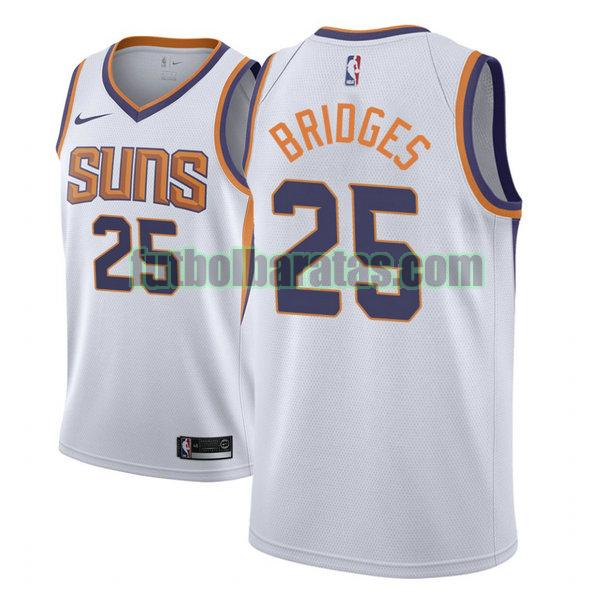 camiseta city edition 2020 mikal bridges 25 phoenix suns blanco hombro