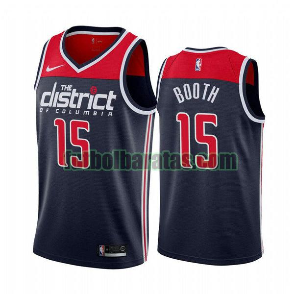 camiseta city edition 2020 phil booth 15 washington wizards azul hombro