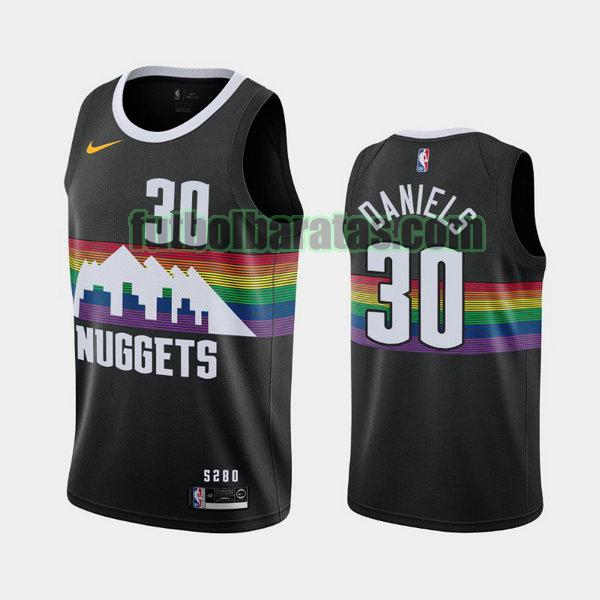 camiseta city edition 2020 troy daniels 30 denver nuggets negro hombro