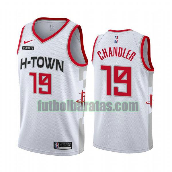 camiseta city edition 2020 tyson chandler 79 houston rockets blanco hombro