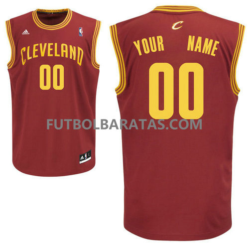 camiseta cleveland cavaliers Personalizar 2017 roja