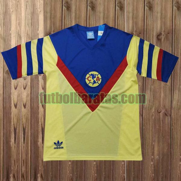 camiseta club américa 1984-1985 amarillo primera