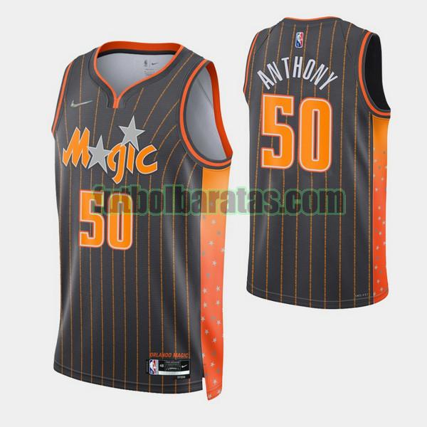 camiseta cole anthony 50 orlando magic negro hombre