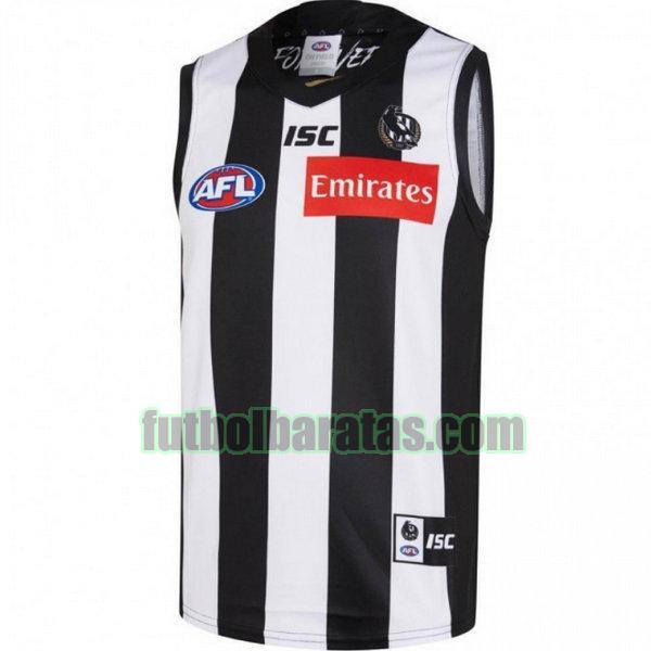 camiseta collingwood magpies 2019 negro primera