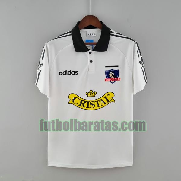 camiseta colo-colo 1992 1993 blanco primera