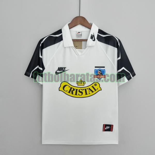 camiseta colo-colo 1995 blanco primera