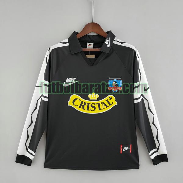 camiseta colo-colo 1995 negro segunda ml