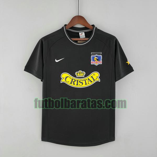 camiseta colo-colo 2000 2001 negro segunda