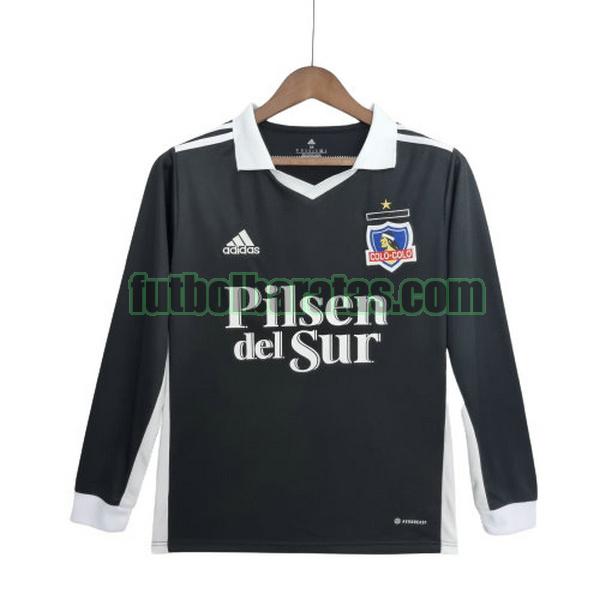 camiseta colo-colo 2022 2023 negro segunda ml