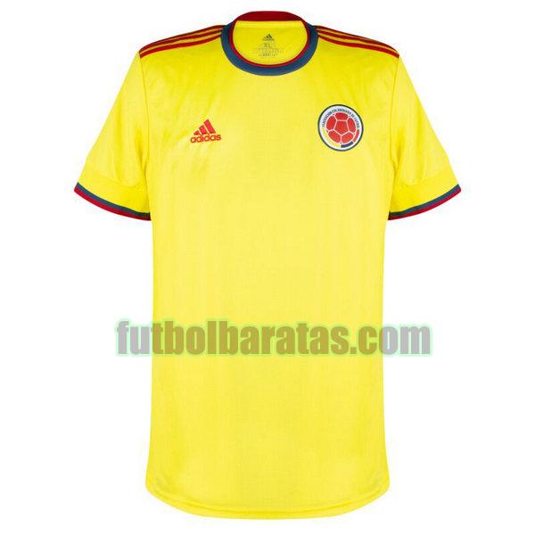 camiseta colombia 2021 2022 amarillo primera equipacion