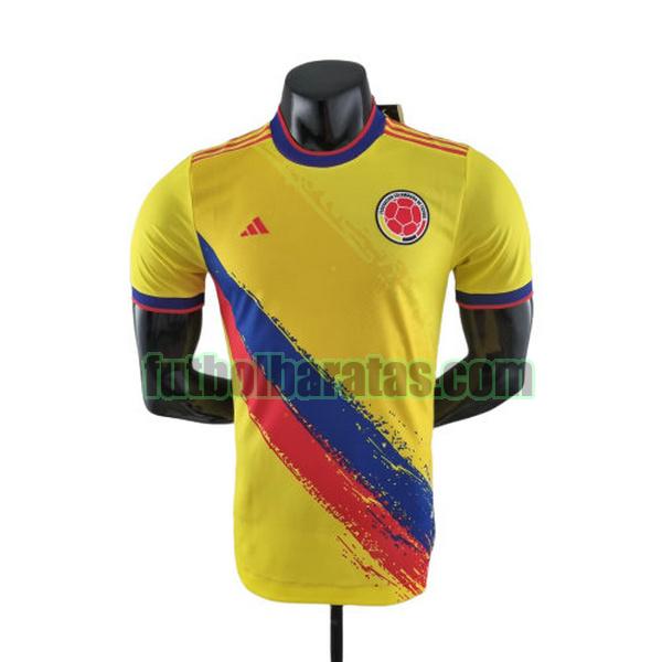 camiseta colombia 2022 amarillo special edition player