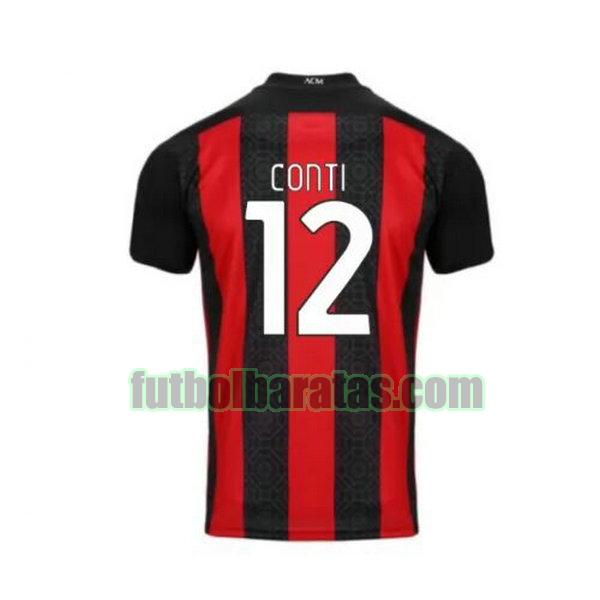 camiseta conti 12 ac milan 2020-2021 primera