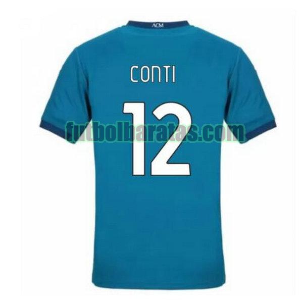 camiseta conti 12 ac milan 2020-2021 tercera