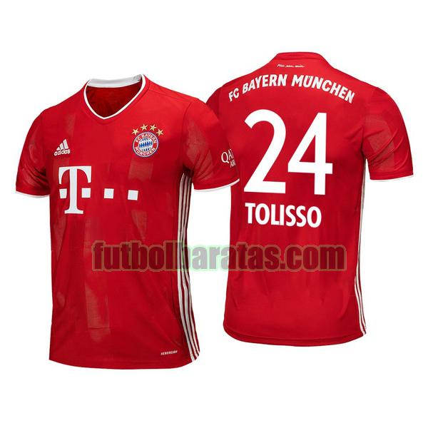 camiseta corentin tolisso 24 camiseta bayern munich 2020-2021 primera