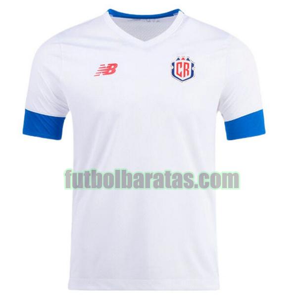 camiseta costa rica 2022 2023 blanco segunda