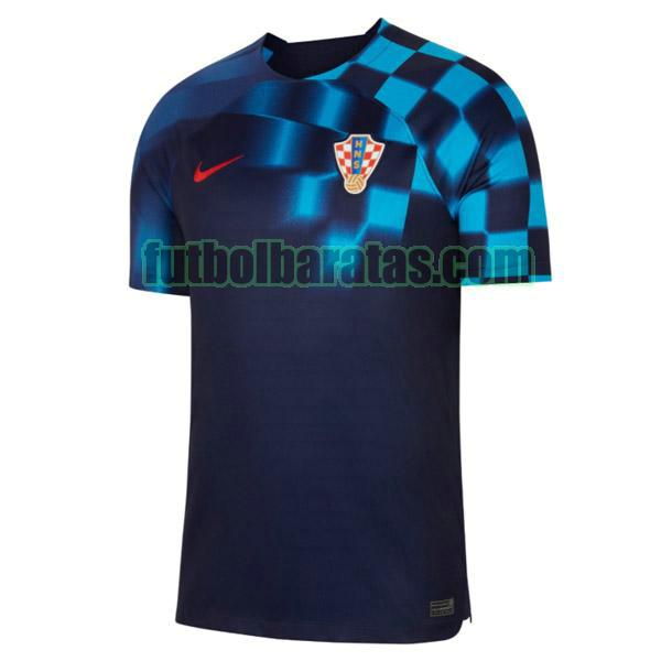 camiseta croacia 2022 negro segunda tailandia