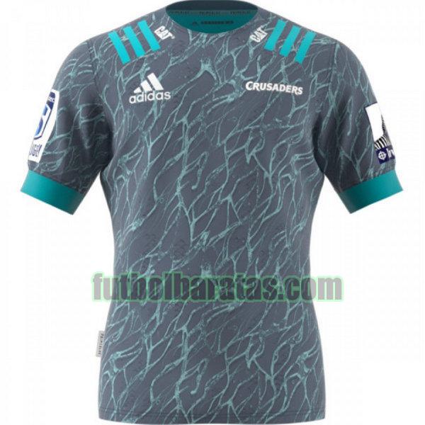 camiseta crusaders 2018 gris segunda