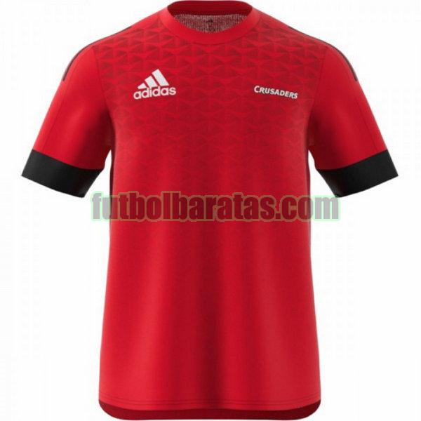 camiseta crusaders 2020 rojo formación