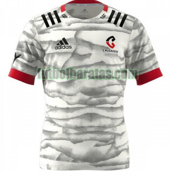 camiseta crusaders 2021 blanco segunda