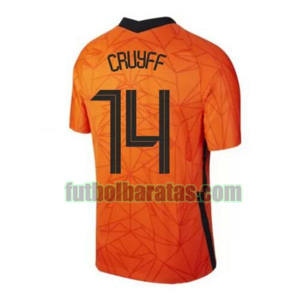 camiseta cruyff 14 holanda 2020 primera