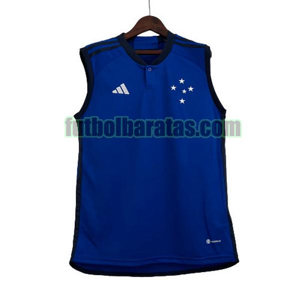 camiseta cruzeiro ec 2023 2024 azul primera vest