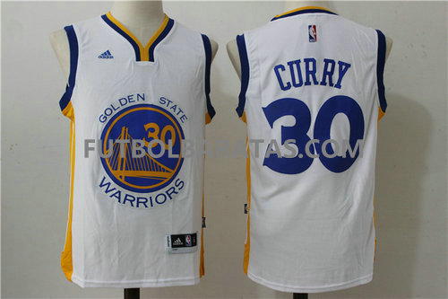 camiseta curry 30 golden state warriors 2017 blanc