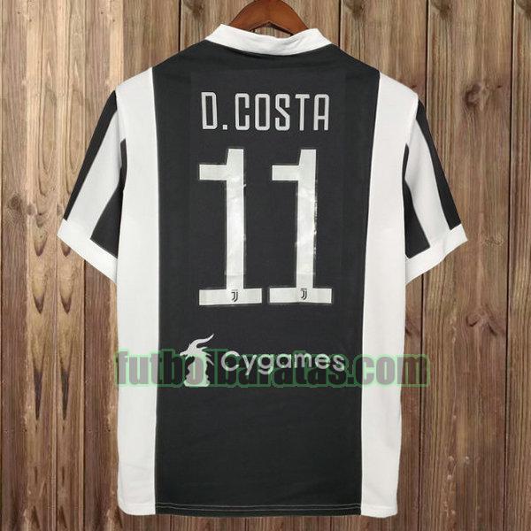 camiseta d.costa 11 juventus 2017-2018 negro primera