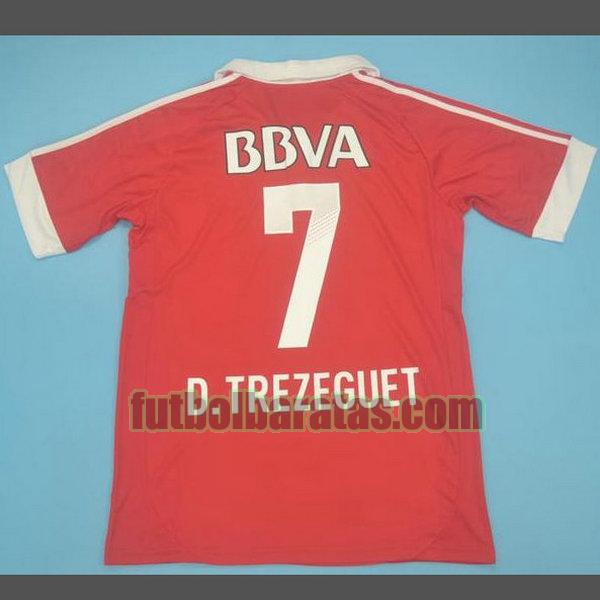 camiseta d.trezeguet 7 river plate 2012-2013 rojo segunda