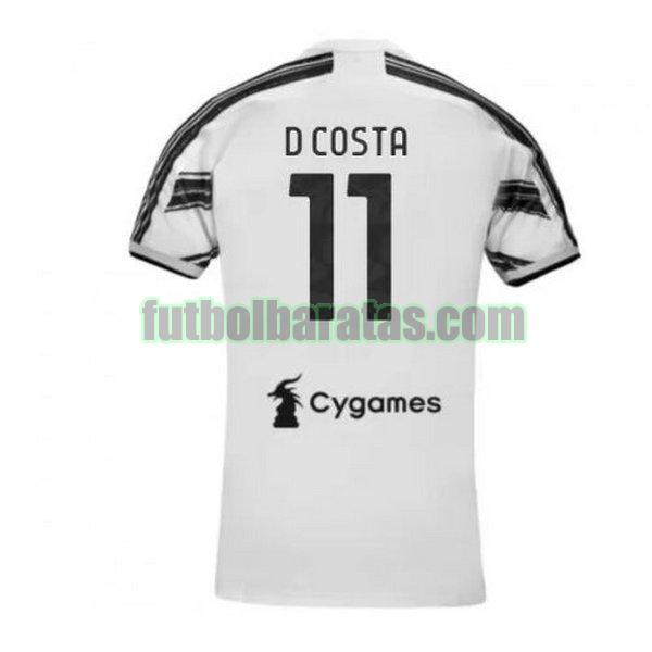 camiseta d costa 11 juventus 2020-2021 primera