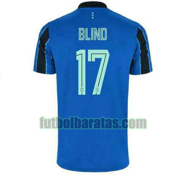 camiseta daley blind 17 chelsea 2021 2022 azul segunda