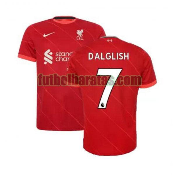 camiseta dalglish 7 liverpool 2021 2022 rojo primera