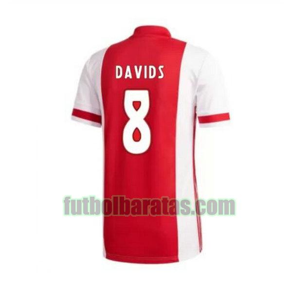 camiseta davids 8 ajax 2020-2021 primera