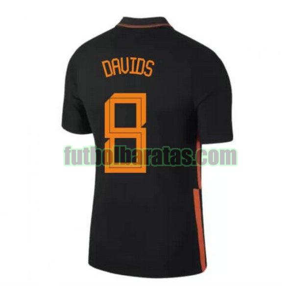 camiseta davids 8 holanda 2020 segunda