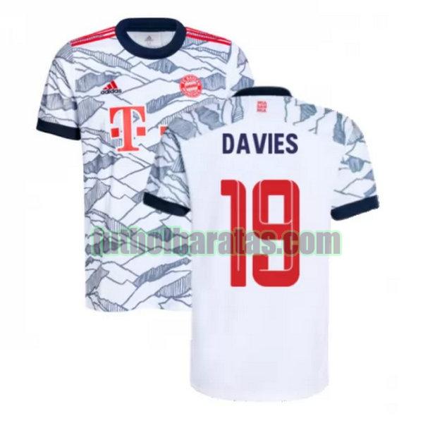 camiseta davies 19 bayern munich 2021 2022 negro tercera