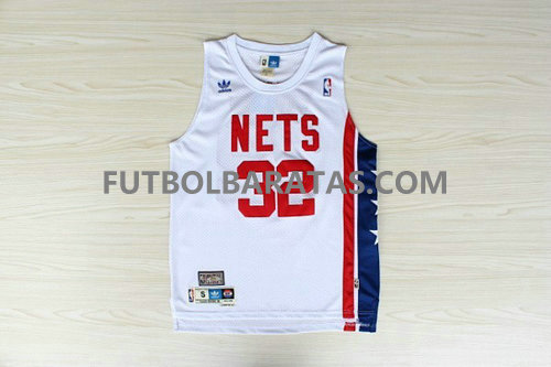 camiseta de baloncesto Erving 32 brooklyn nets 2017 blanco