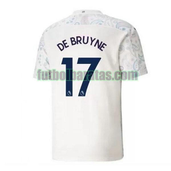 camiseta de bruyne 17 manchester city 2020-2021 tercera