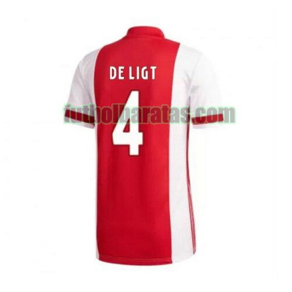 camiseta de ligt 4 ajax 2020-2021 primera