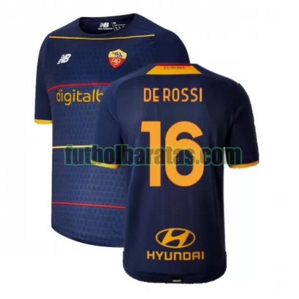 camiseta de rossi 16 roma 2021 2022 amarillo fourth