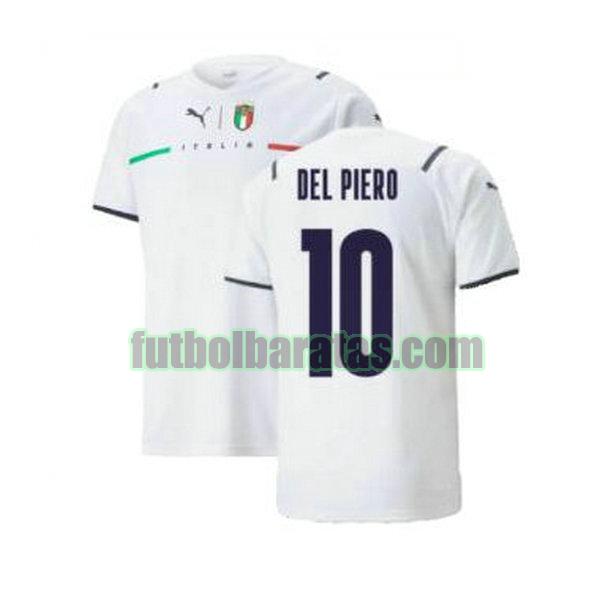 camiseta del piero 10 ac milan 2021 2022 blanco segunda