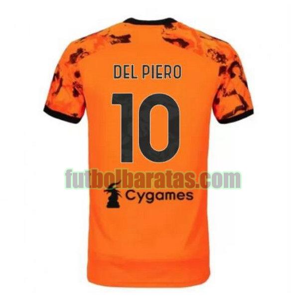 camiseta del piero 10 juventus 2020-2021 tercera