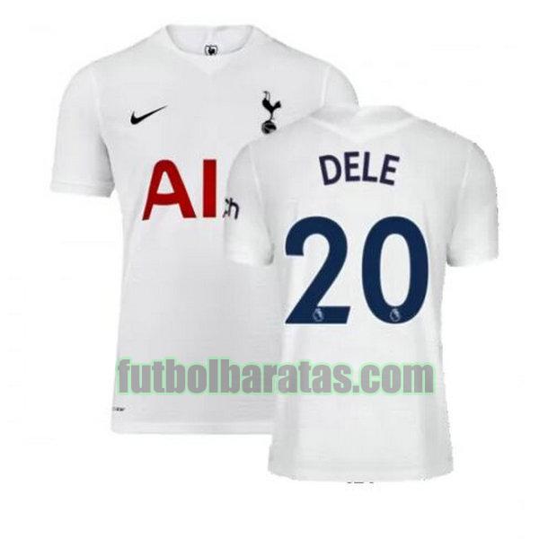 camiseta dele 20 tottenham hotspur 2021 2022 blanco primera