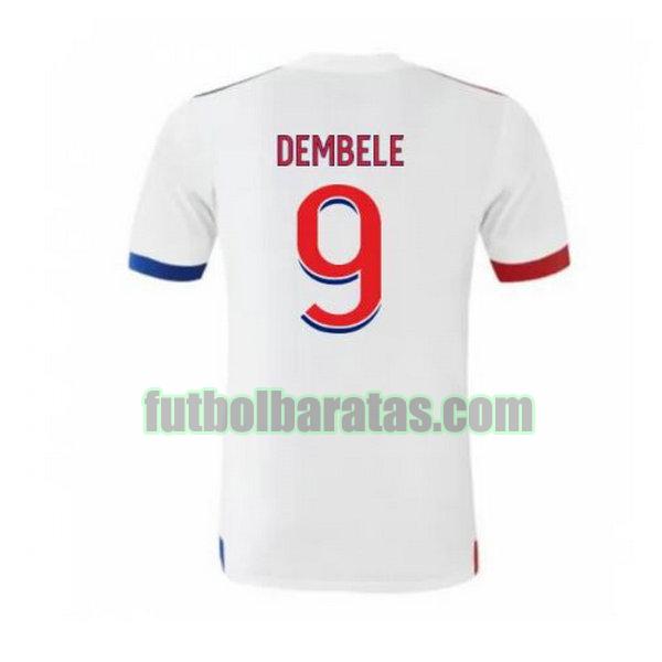 camiseta dembele 9 lyon 2020-2021 primera