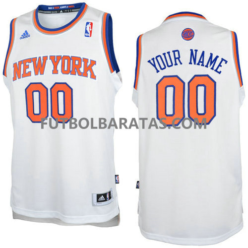 camiseta design logo 00 new york knicks 2017 blanc